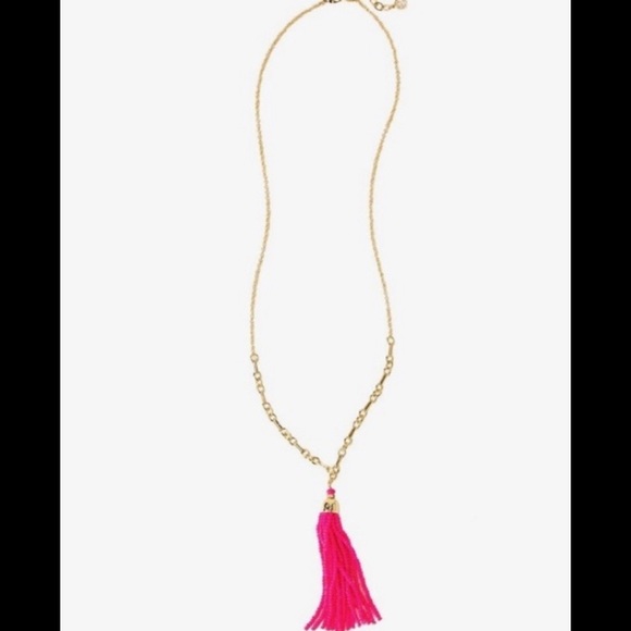 LILLY PULITZER {EUC} Beach Breeze Tassel Necklace